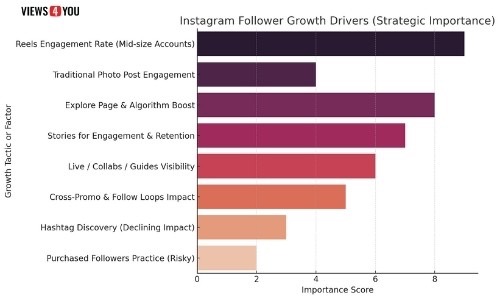 Instagram Follower Growth Drivers (Strategic Importance)