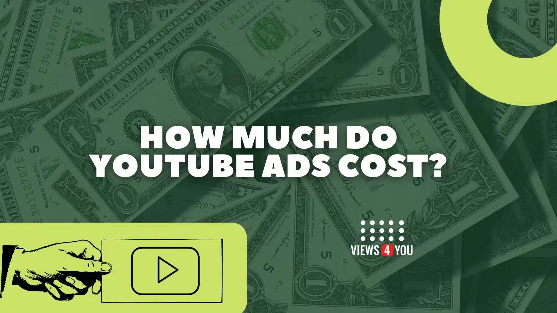 How much do YouTube Ads cost