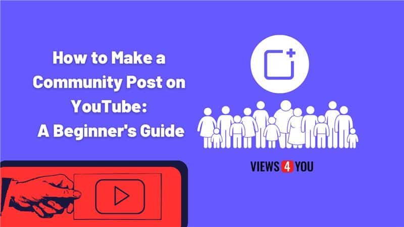 How to Make a Community Post on YouTube from Scratch