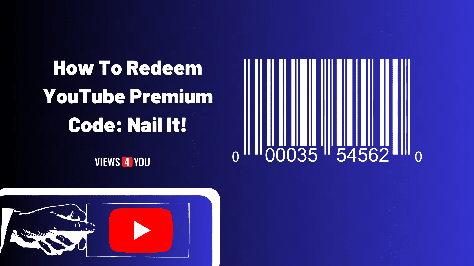How to redeem YouTube premium code and learn how to nail this.
