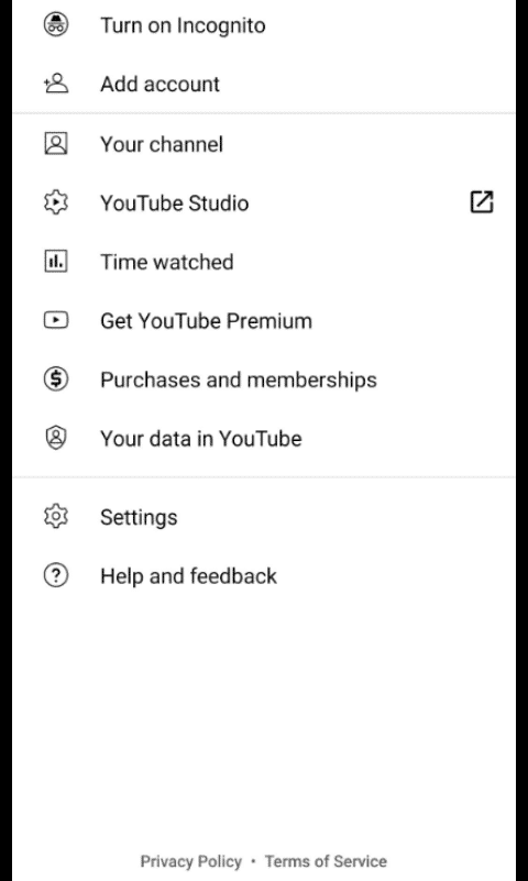 Click the blue button to activate the restricted mode option for your YouTube videos.