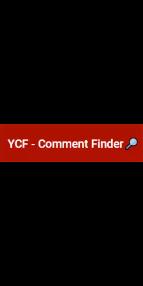 YCF Comment Finder website homepage.