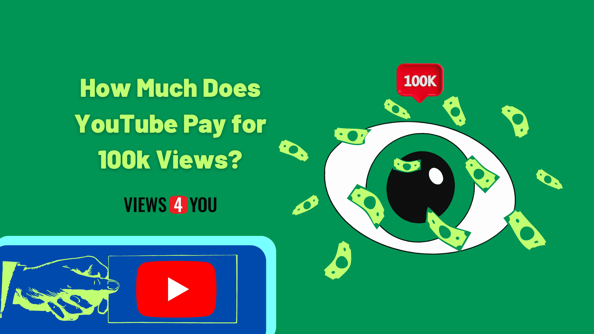 How Much Does YouTube Pay for 100k Views