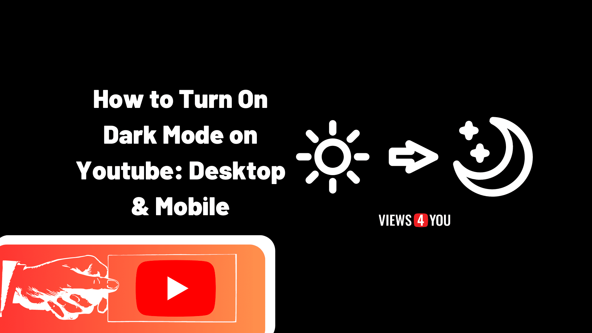 How to Turn On Dark Mode on Youtube: Desktop & Mobile