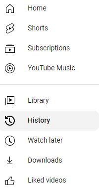 Log in to YouTube, on the left bar, you can see both history and liked videos options.