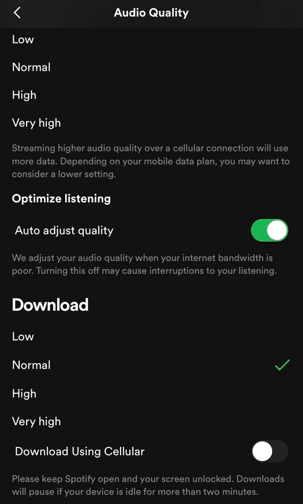 Download----> Low to Vey High